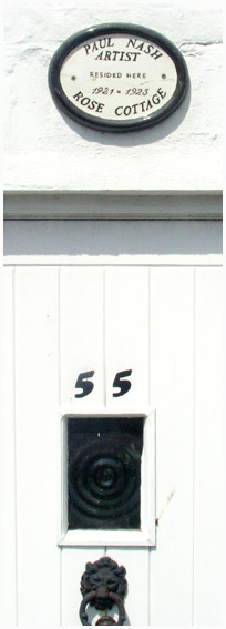 One time residence of Paul Nash, artist