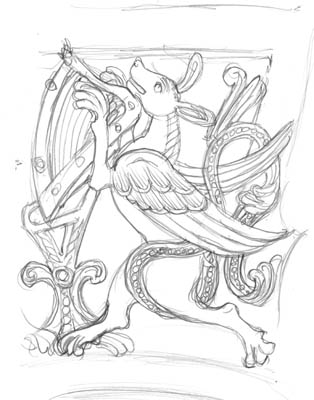 motif St Gabriel's Chapel, Canterbury