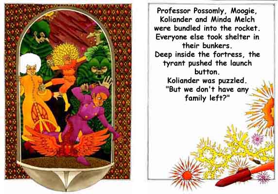 bundled into the rocket