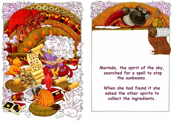 Miranda and the Catalogue Creatures find spell