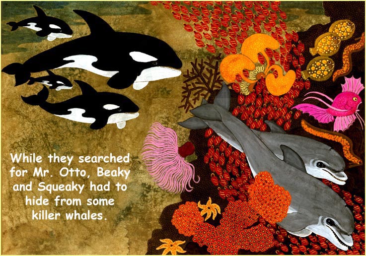 Hungry killer whales