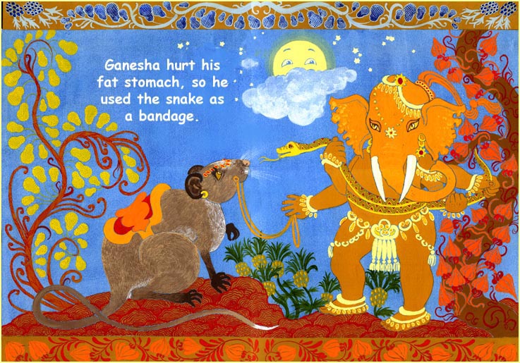 Snake becomes a bandage