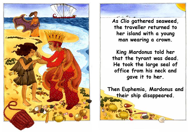 Clio and King Mardonus