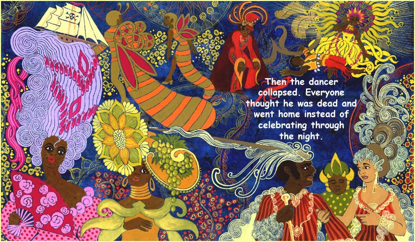 The carnival breaks up